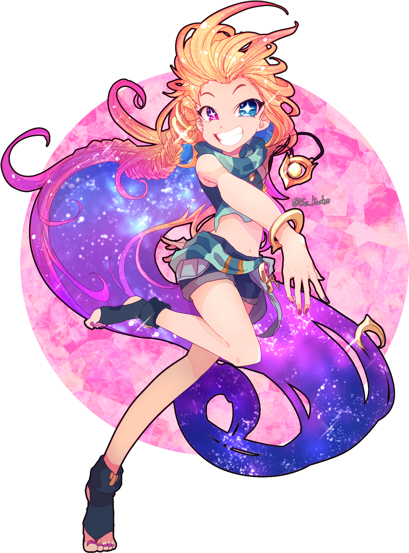 View Fullsize Zoe Image - League Of Legends Zoe 19 (2000x2000), Png Download