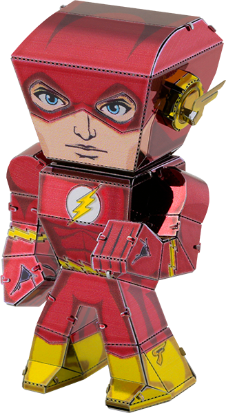 Picture Of Legends - Flash, The Dc Justice League - Metal Earth Legends (328x600), Png Download