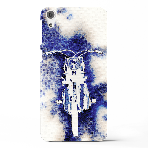 Mobile Case For Htc Desire 826 Bike Canvas Front - Mobile Phone Case (500x500), Png Download