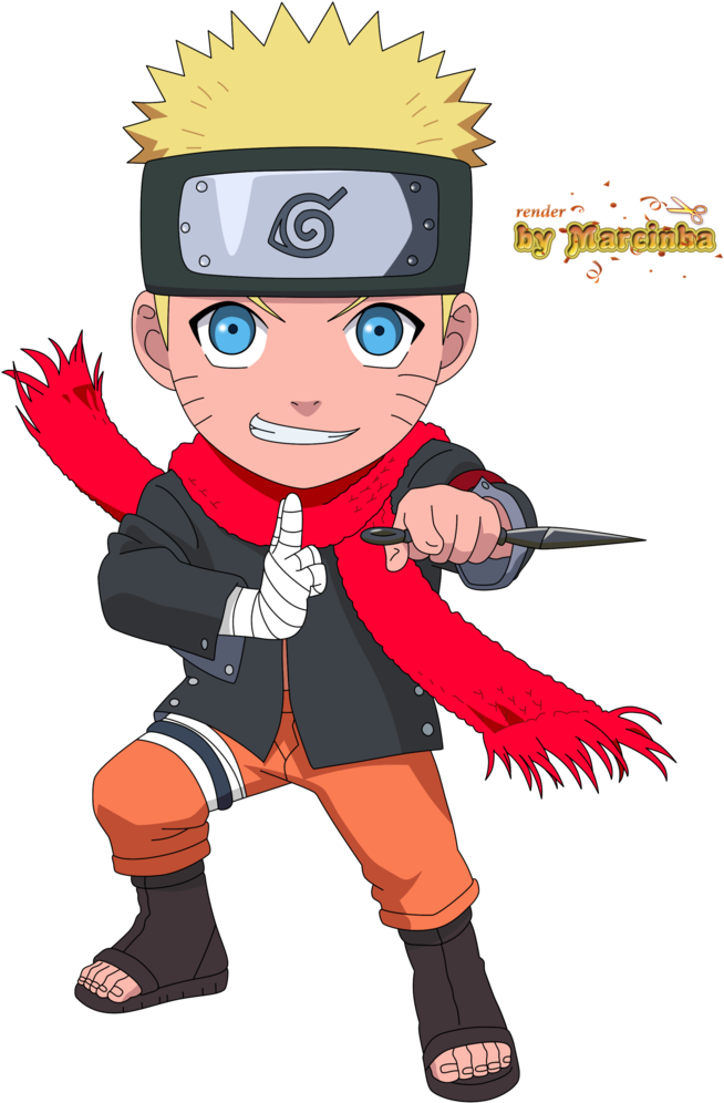 Chibi Naruto The Last By Marcinha20 On Deviantart - Naruto The Last Chibi (755x1057), Png Download