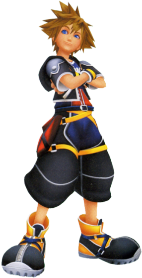 Sora Kh Iii - Disney Kingdom Hearts Sword Pewter Key Ring (330x598), Png Download