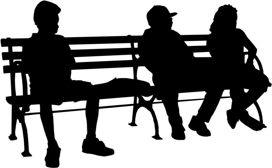 Ns 0014 - Eating Silhouette Png (1000x619), Png Download