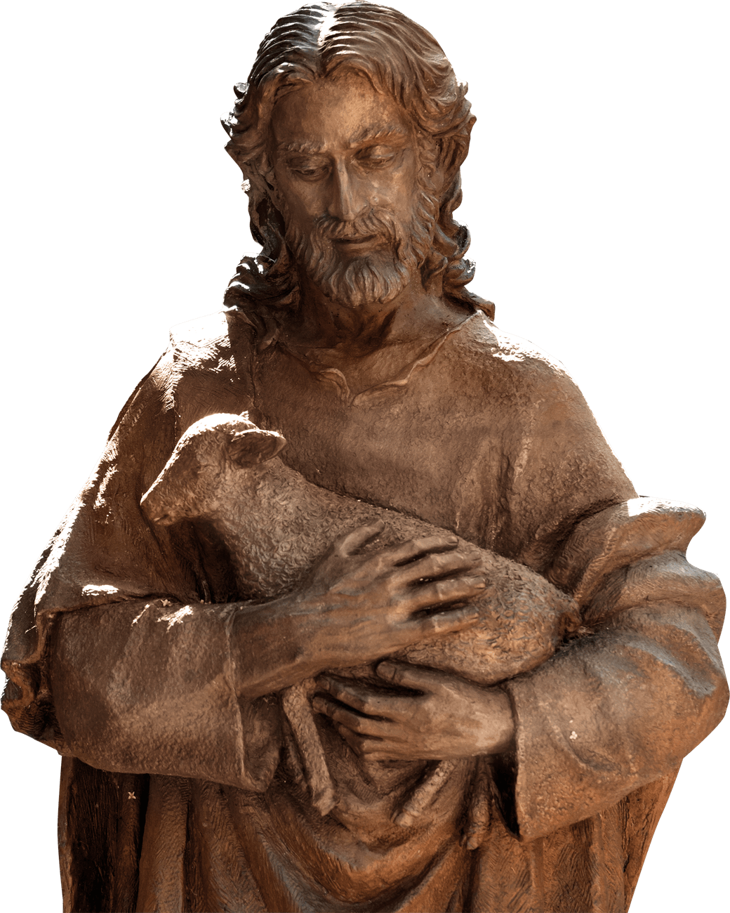 Jesus Christ Good Shepherd Religion, Christ, Christian, - Good Shepherd Png (520x650), Png Download
