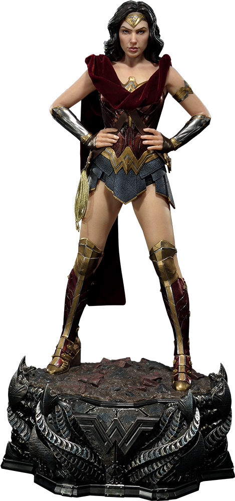 Dc Comics Statue Wonder Woman Ultimate Version - Wonder Woman Statue (480x1000), Png Download