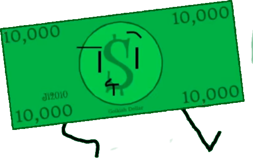 10000 Dollar Bill - Wiki (513x321), Png Download