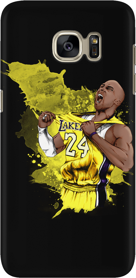 Galaxy S7 Kobe Watercolor Phone Case - Trained To Serve Jesus At Set Free - Galaxy S7 Phone (1024x1024), Png Download