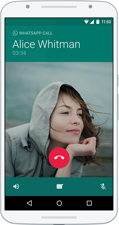 Whatsapp Calling - Samsung Whatsapp Video Call (480x830), Png Download