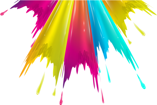 Download Colorful Pull Down Color Splash Png And Colorful Vector Png Full Size Png Image Pngkit