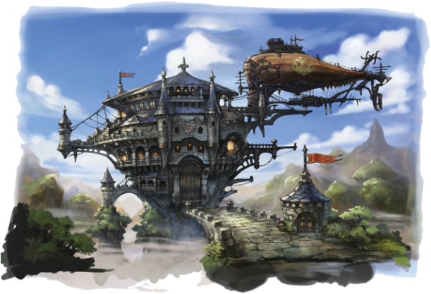 Concept Art - Bravely Default (620x438), Png Download