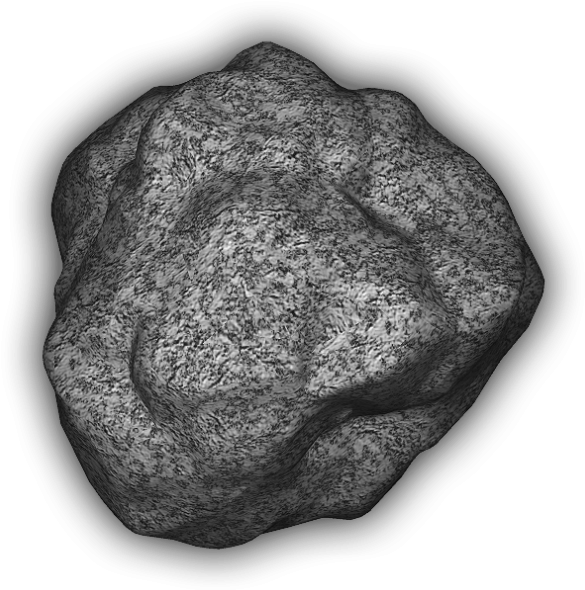 Stone Png Free Download - Rocks Png Top View (600x605), Png Download