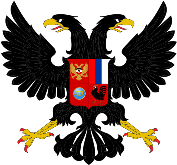 Greater Daltonese Eagle - Double Headed Eagle Png (613x576), Png Download