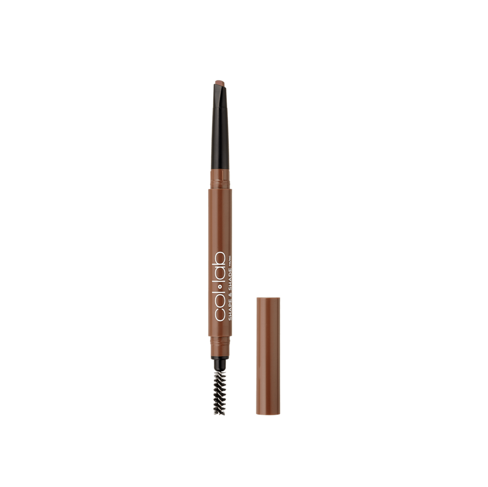 Collab Shape And Shade Brow Pencil Ashbrown Open (1000x999), Png Download