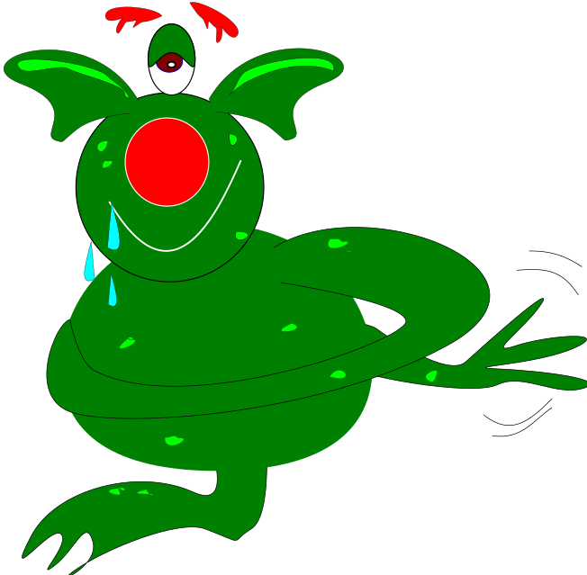 Cookie Monster Clipart - Public Domain Free Weird (652x639), Png Download