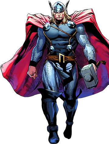 Free Icons Png - Thor Marvel Comics (360x502), Png Download