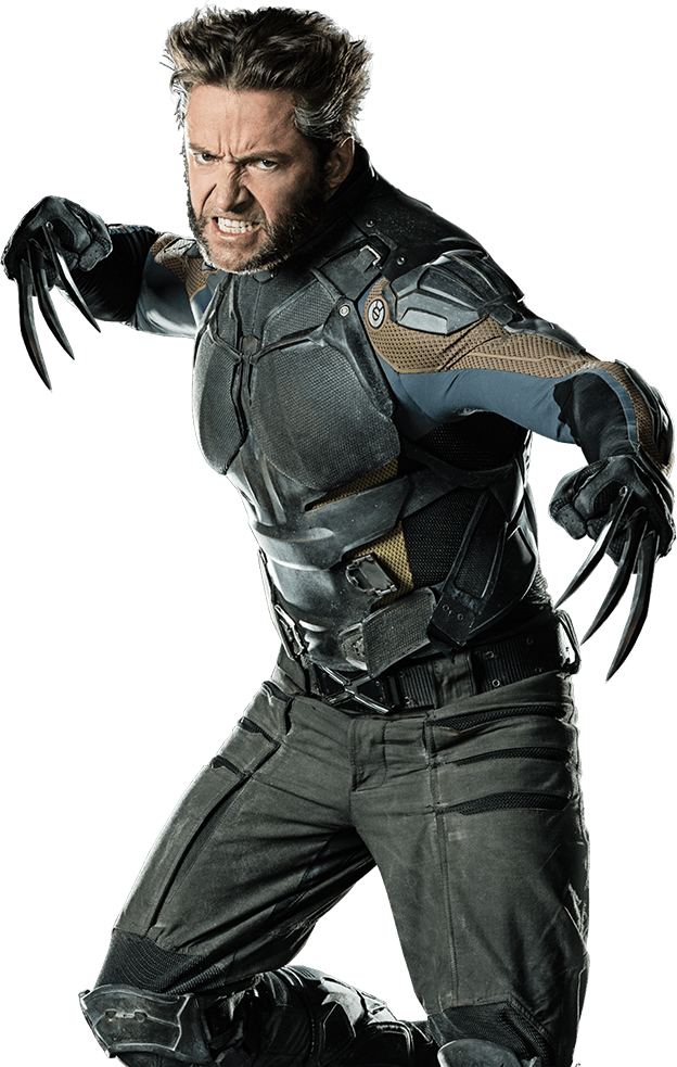 X-men Characters - Marvel Movies - Wikia - X Men Days Of Future Past Logan (624x983), Png Download