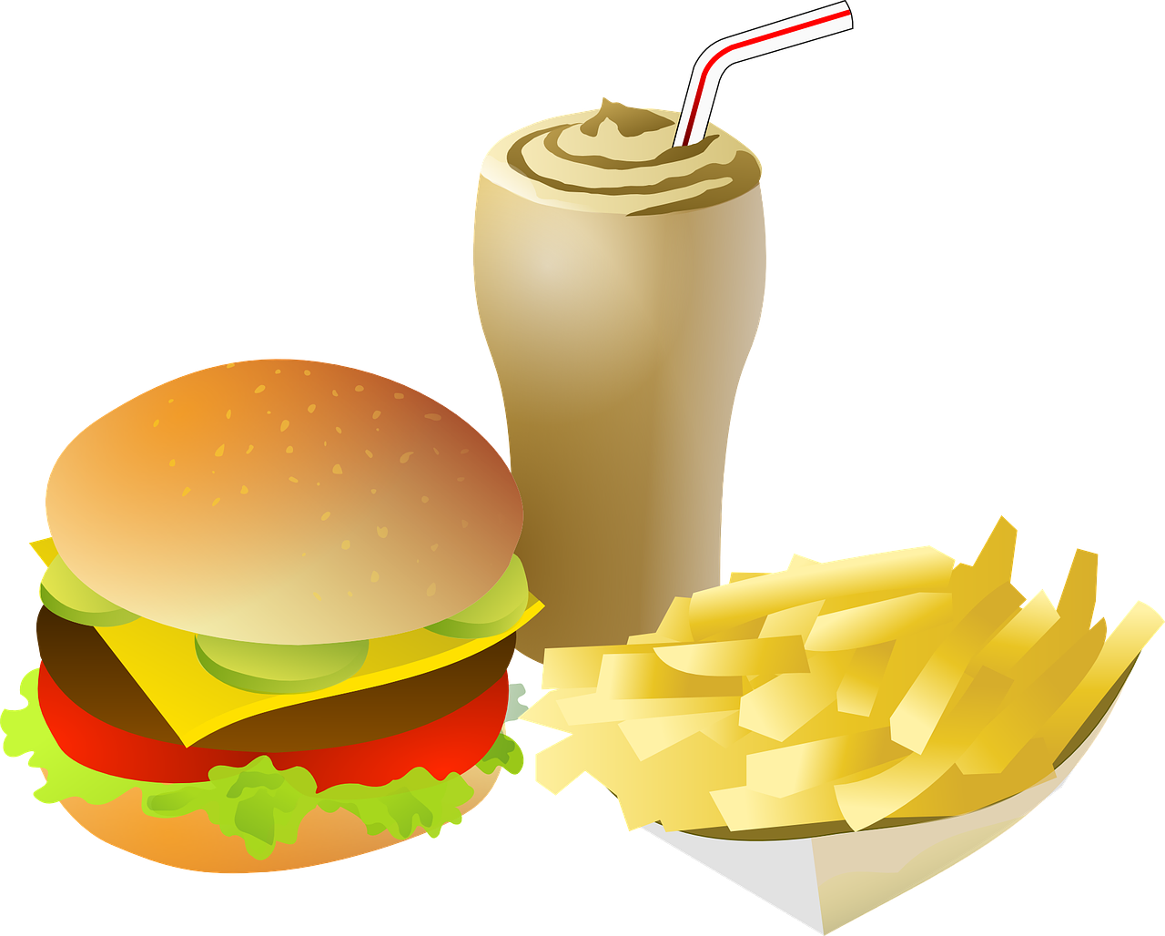 Drink - Fast Food Clip Art Png (640x514), Png Download