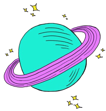 Overlay, Pastel, And Planets Image - Transparent Pastel (500x500), Png Download