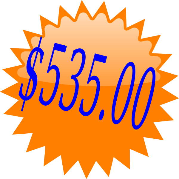Red Tag Clip Art At Clker - Cartoon Pictures Of Tag Price (600x600), Png Download