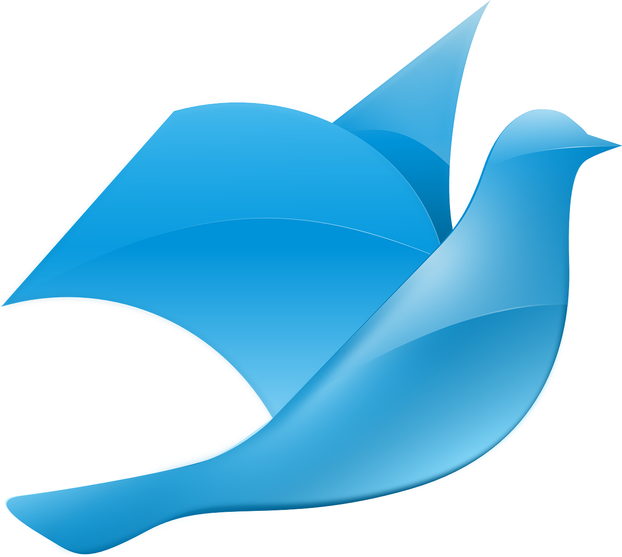 Twitter To Experiment With Film Ad Targeting - Pombo Azul Desenho (640x573), Png Download