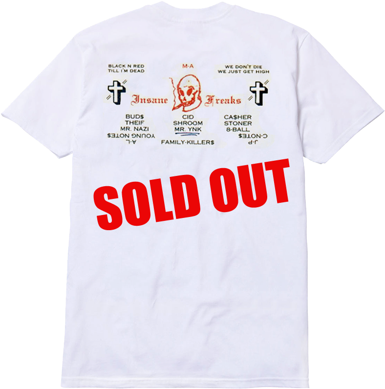 Family Killers Back Soldout - T-shirt (800x800), Png Download