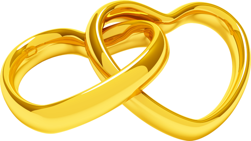 Gold Wedding Ring Png Images - Wedding Ring Png (500x281), Png Download