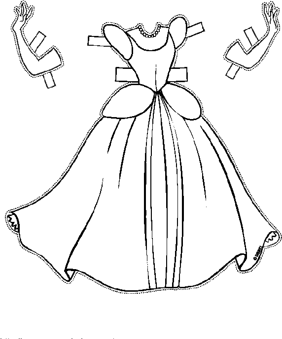 Cinderella Paper Coloring Book The Walt Disney Company - Illustration (680x740), Png Download