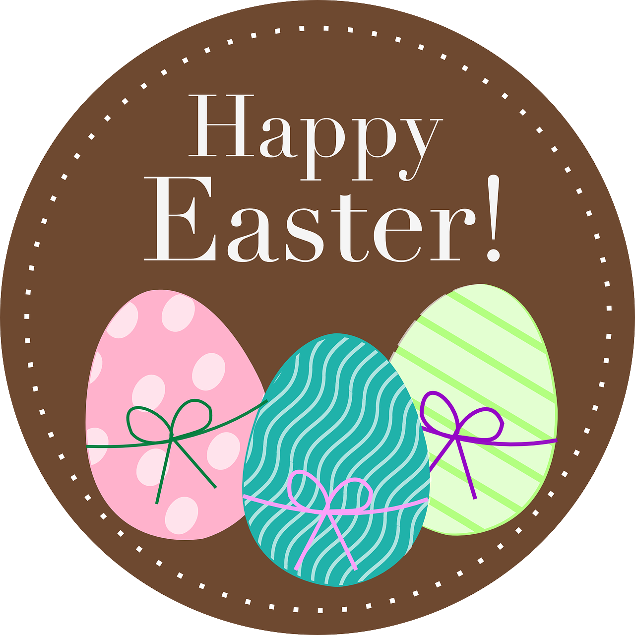 Holidays - Happy Easter Egg Clipart (600x600), Png Download