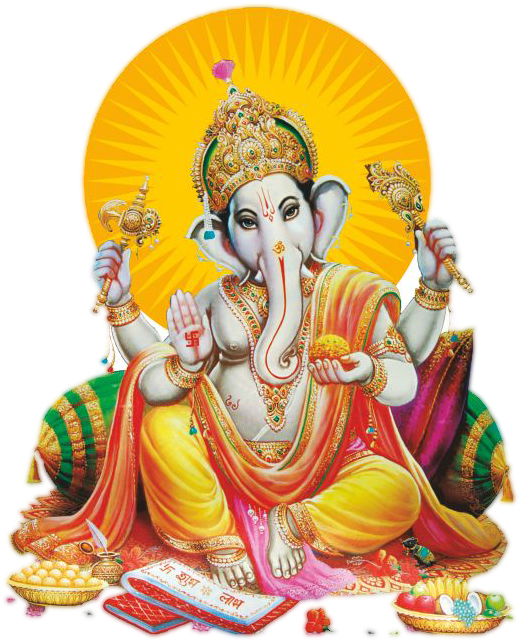 Ganesh Png (598x788), Png Download