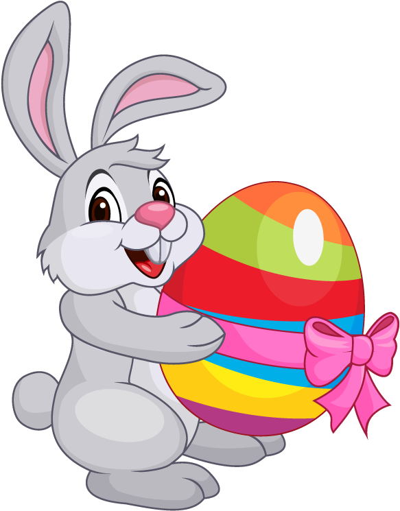 Png Easter Bunny - Easter Bunny Pictures Cartoon (600x750), Png Download