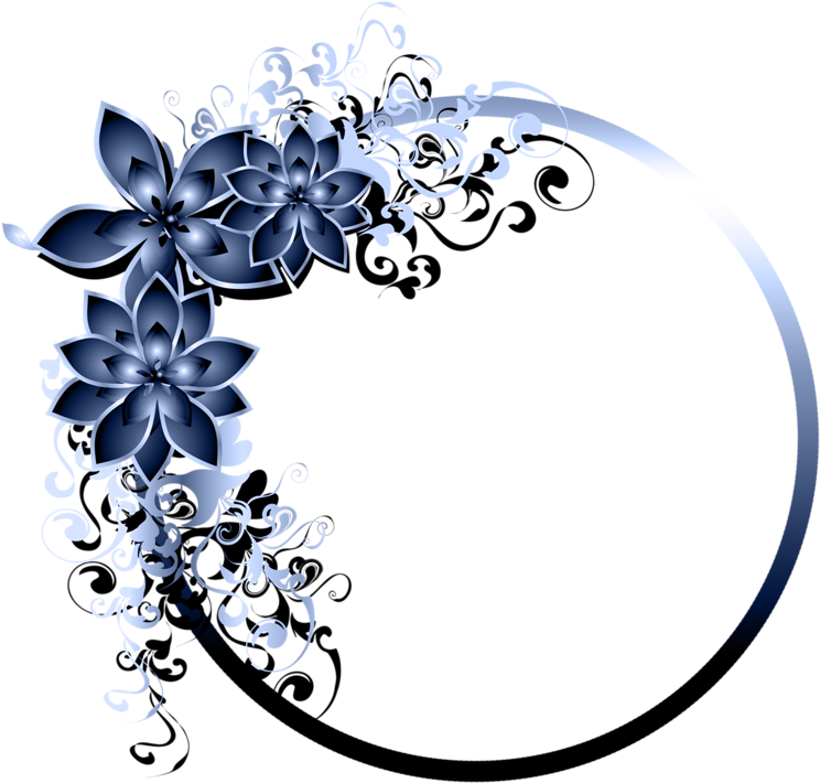 Фото, Автор Bzikolya На Яндекс - Transparent Flower Calligraphy (800x800), Png Download