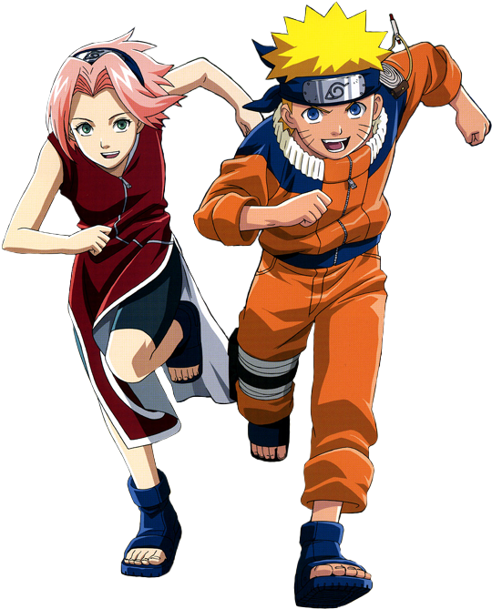 Naruto Sakura - Naruto Y Sakura Png (550x700), Png Download