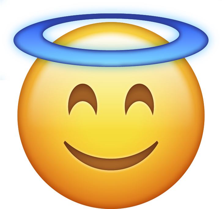 Angel - Emojis Angel (600x565), Png Download