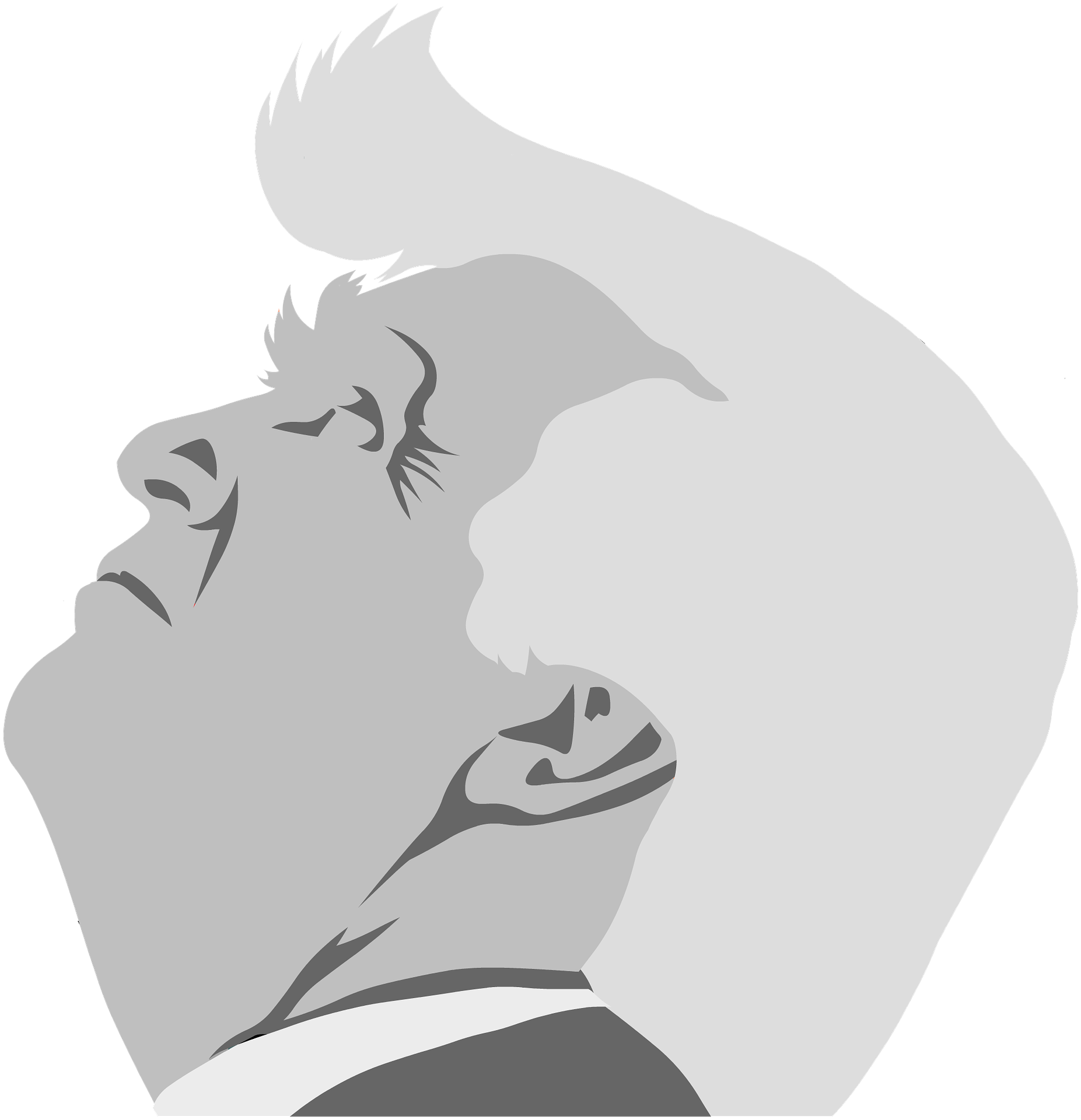 Donald Trump 2575223 1920 - Trump Profile Pic Cartoon (1853x1920), Png Download