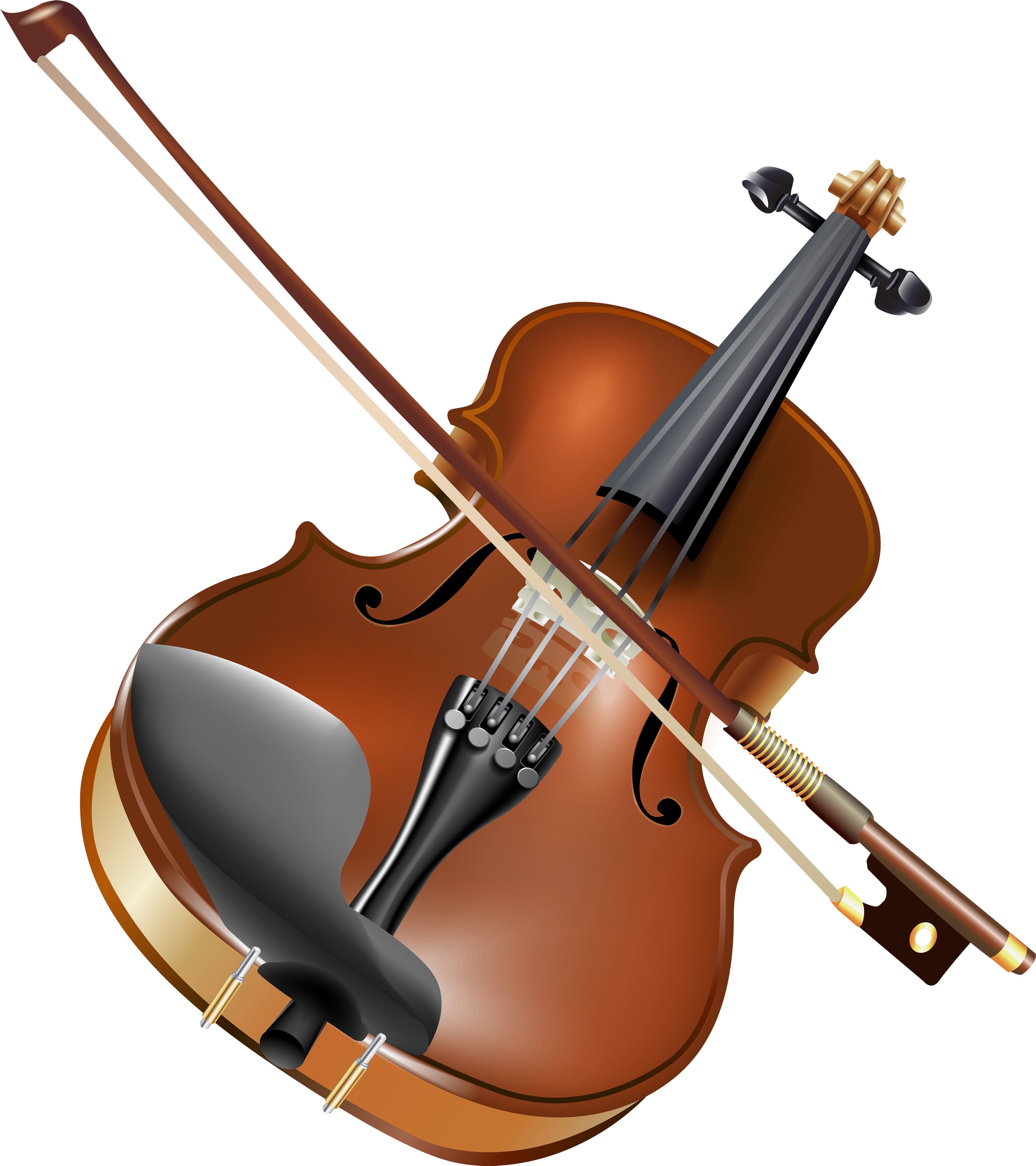 Violin Png Clipart - Violin Png (4443x5000), Png Download