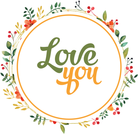 Colorful Watercolor Romantic Flowers Wreath, Romantic - Flower (640x640), Png Download