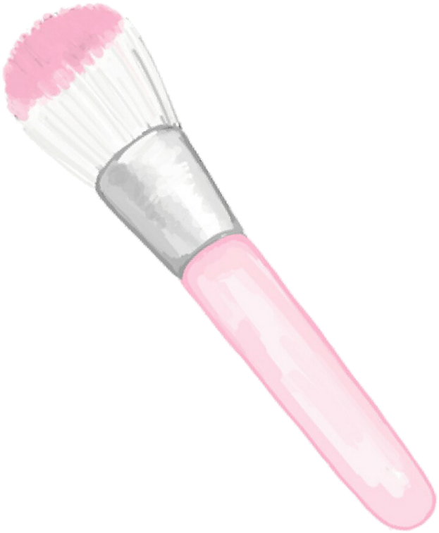 Makeup Girlpower Cute Ladys Watercolor - Watercolor Painting (1024x1024), Png Download