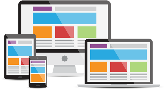 Devices, Responsive Web Design, Adjustable, Banner, - Devices Flat Design (640x640), Png Download