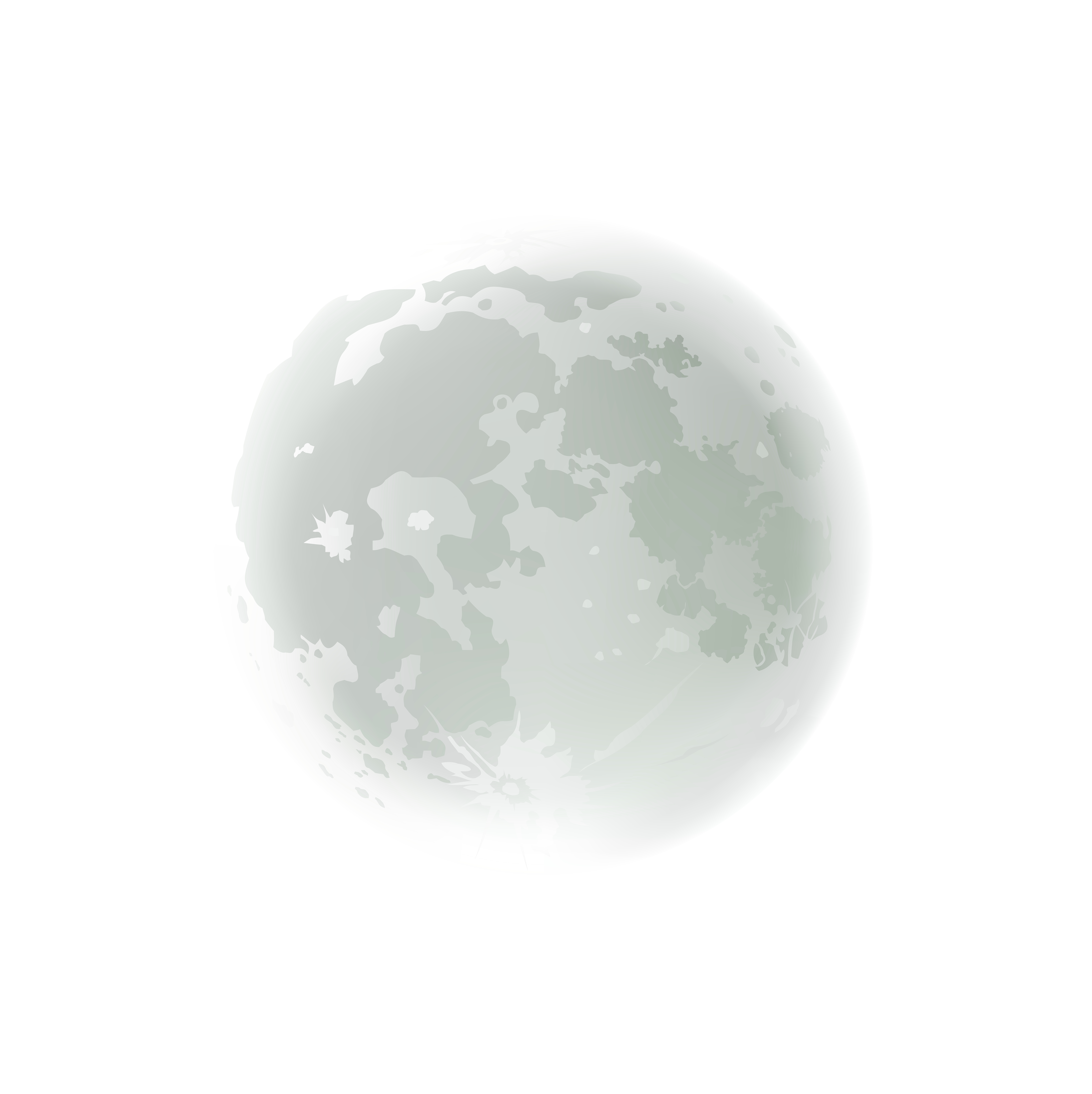 Moon Transparent Png Clip Art (8000x8000), Png Download