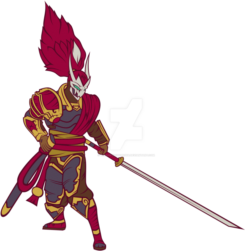 Blood Moon Yasuo By 88angryoctopus88 On Deviantart - Chibi Blood Moon Yasuo (893x895), Png Download