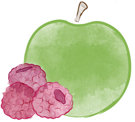 Compote - Granny Smith (457x413), Png Download