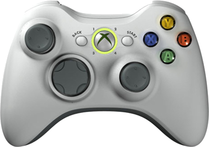 File - Xbox 360 - Control Pad - 01 - Xbox 360 Gamepad (418x294), Png Download