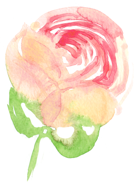 The Mairie - Watercolor Paint (457x600), Png Download
