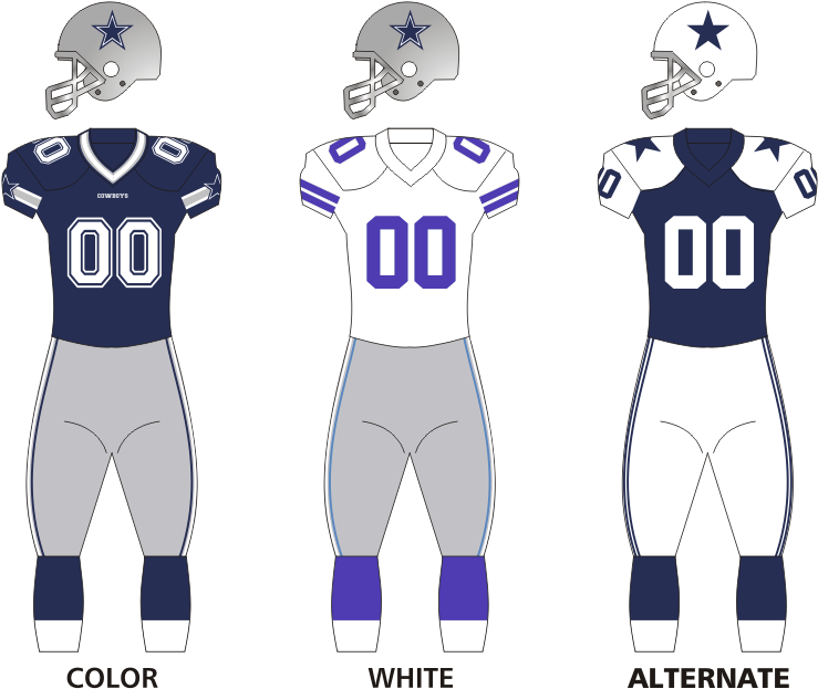 Cowboys Uniforms12 - Aaron Rodgers Owns The Cowboys (1100x656), Png Download