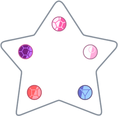 Star Of Temple Door - All Weapon In Steven Universe (491x480), Png Download