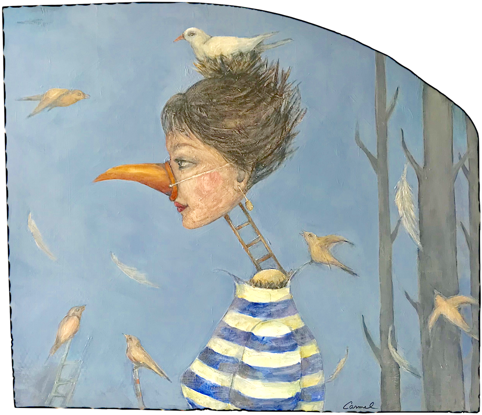 Carmel Anderson - Gull (1080x936), Png Download