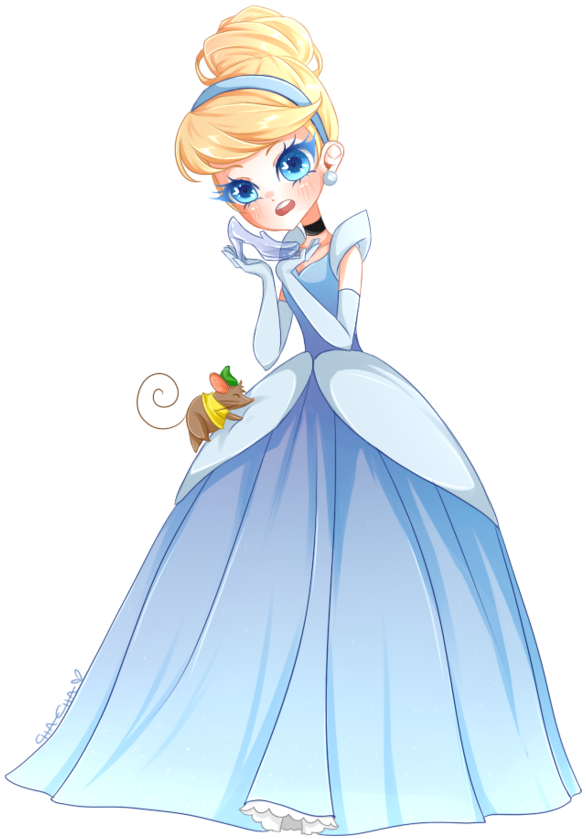 Cinderella Art Drawing Disney Princess - Disney Princess (600x965), Png Download