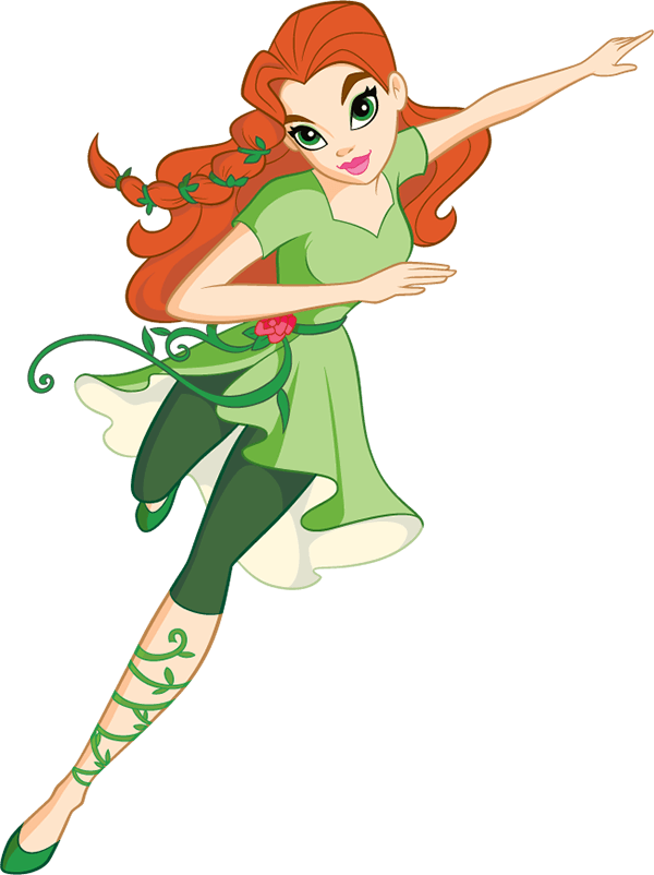 Poison Ivy - Dc Superhero Girls Ivy (600x802), Png Download
