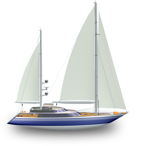 Yacht Png Sailboat - Sail (480x484), Png Download
