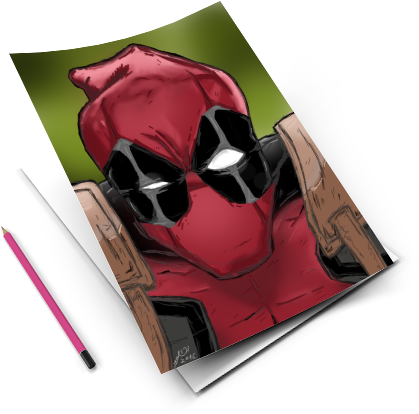 Deadpool (600x426), Png Download