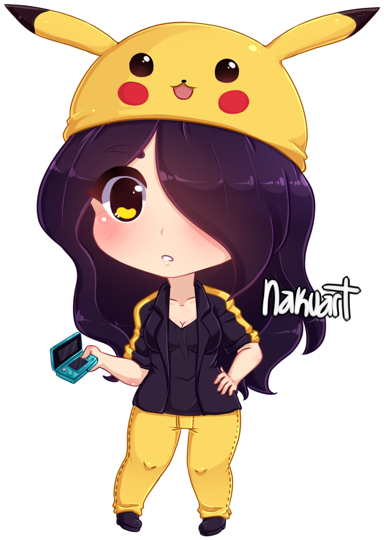 Fan Art Chibi Character Drawing - Mi Imaginacion Y Yo Fanart (1300x1800), Png Download